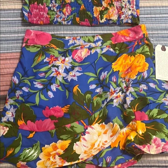 B.O.G Collective Floral Print Dress with Spaghetti Straps size small - Picture 4 of 11